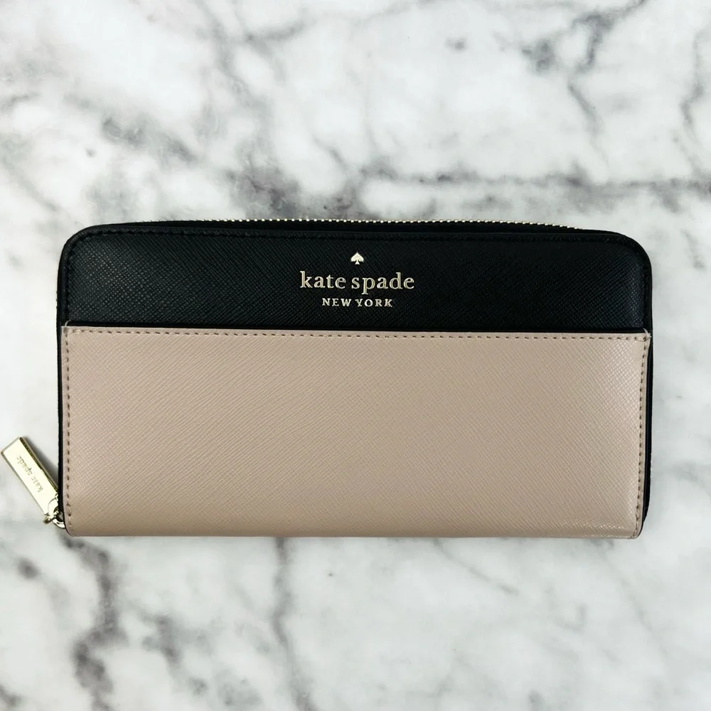 Kate Spade Colorblock Large Continental Wallet